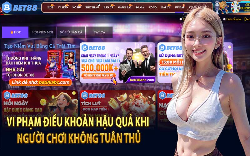 Vi Phạm Điều Khoản Hậu Quả Khi Người Chơi Không Tuân Thủ